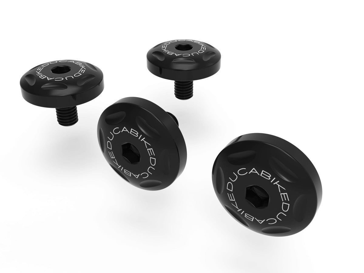 Ducabike DBK KVT02 MTSV4 Front Deflector Screws Kit - BLACK