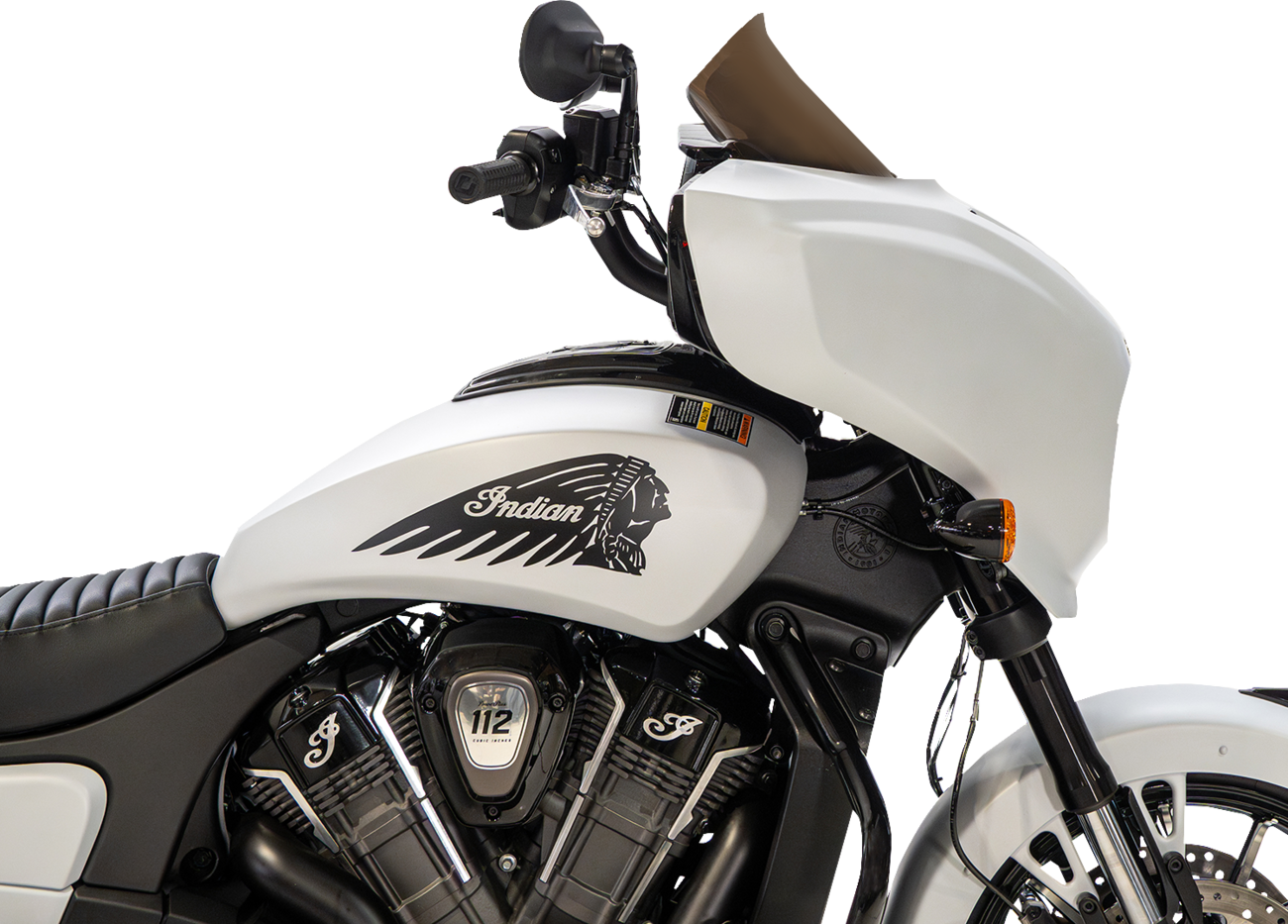 Klock Werks Windshield - 9" - Bronze - Chieftain PowerPlus/Roadmaster PowerPlus