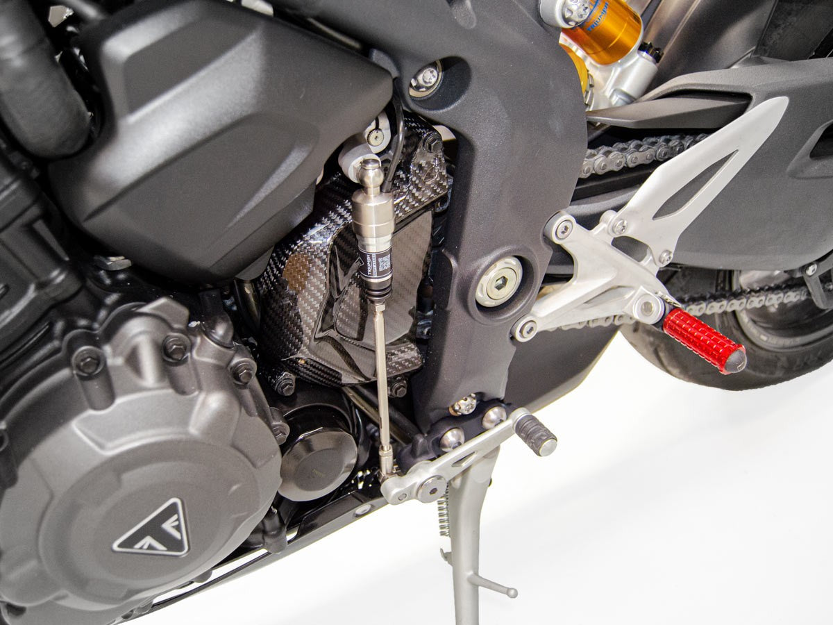 Ducabike DBK CRB70L Triumph St Glossy Carbon Sprocket Cover