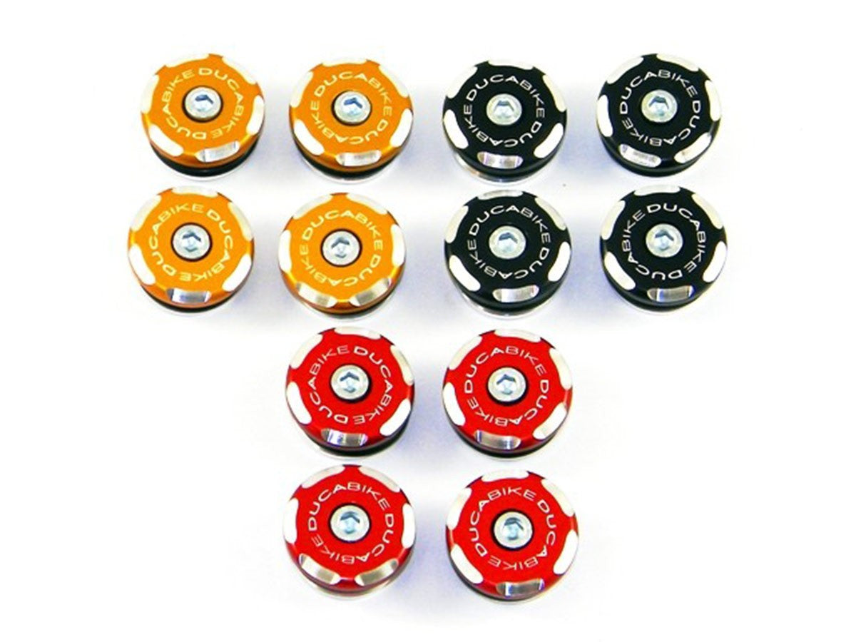 Ducabike DBK TT119902 Frame Caps 899 / 1199 Panigale Bicolor