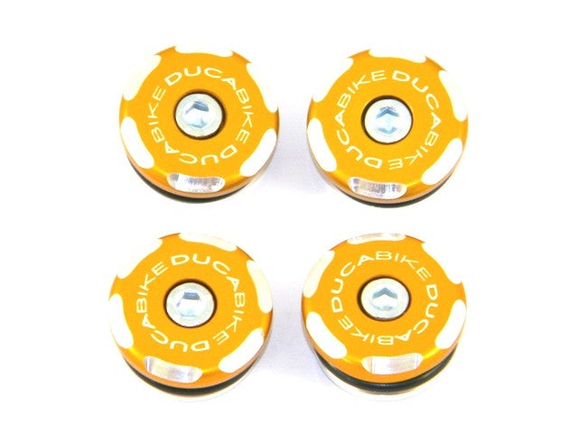 Ducabike DBK TT95902 Frame Plugs 959 / 1299 Panigale Bicolor - GOLD