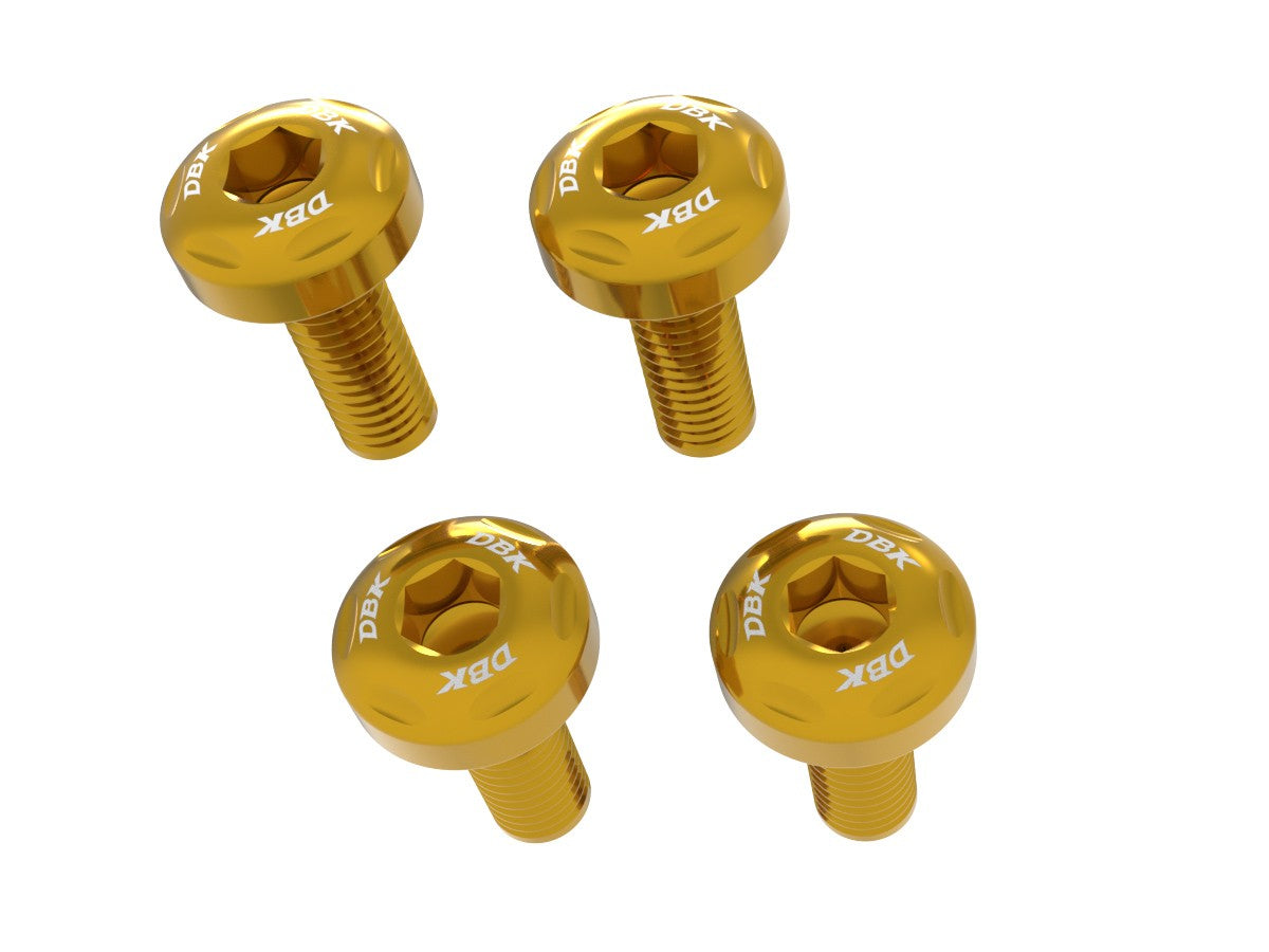 Ducabike DBK KVT94 BMW R1300GS Adventure Trim Frame Triangle Screws Kit - GOLD