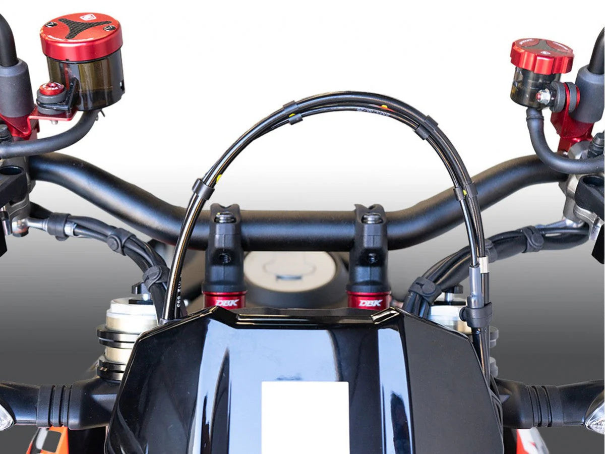 Ducabike DBK CNC Aluminum Handlebar Riser Kit For Ducati Hypermotard 698 Mono