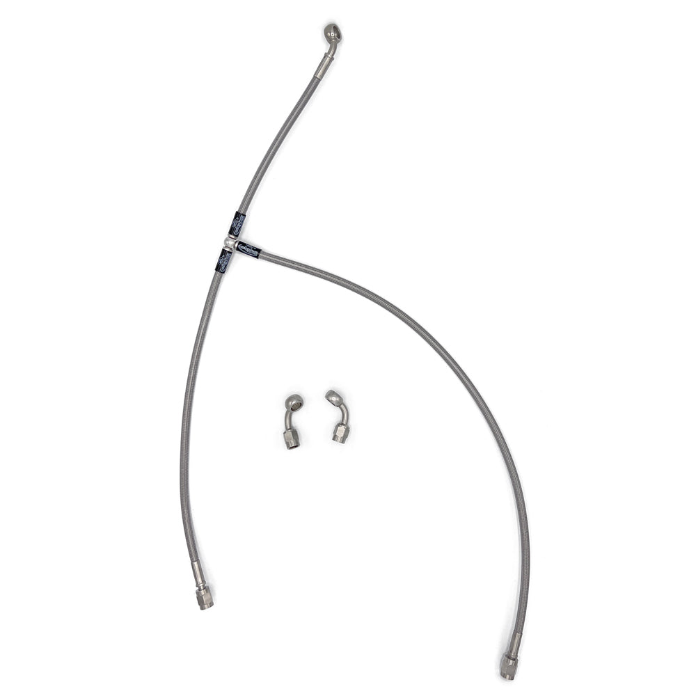 Front brake line set, quick connector, V2