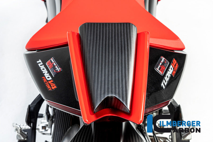 Ilmberger Carbon Passenger Seat Cover Aprilia Tuono / RSV4 From 2021 - Matte