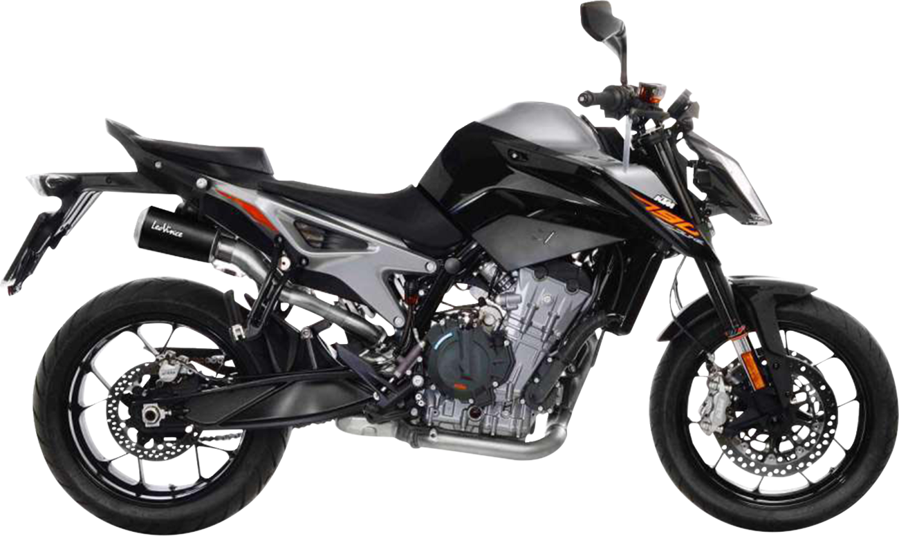 LeoVince LV-10 Black Edition Slip-On Muffler - Duke 790/890
