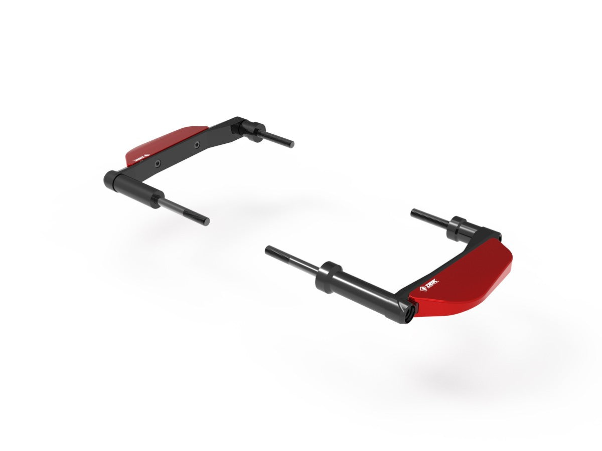 Ducabike DBK Ptst02 Frame Protection Kit - BLACK-RED