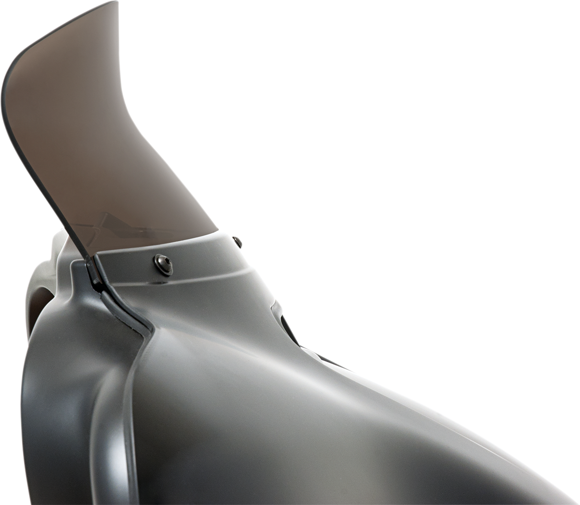 Memphis Shades Spoiler Windshield - 6-1/2" - Smoke - FLH