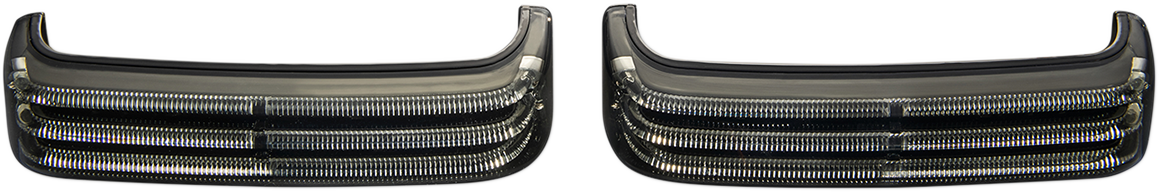 Custom Dynamics Saddlebag LED Lights - Sequential - Black/Smoke