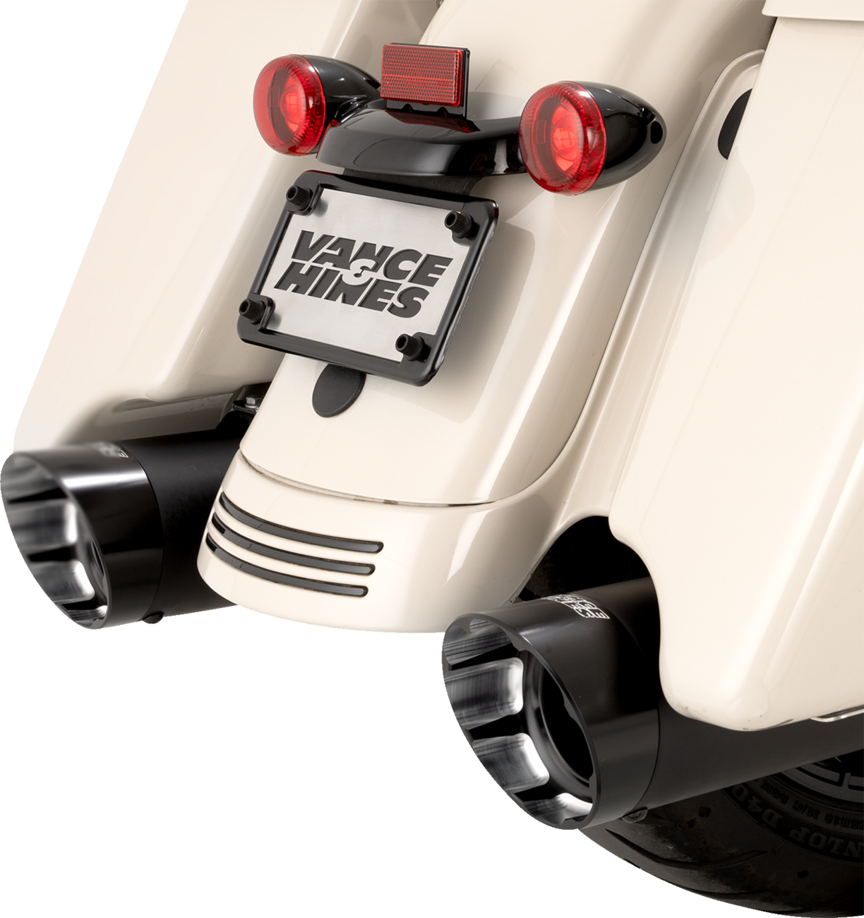 Vance & Hines Razorback 450 Slip-On Mufflers