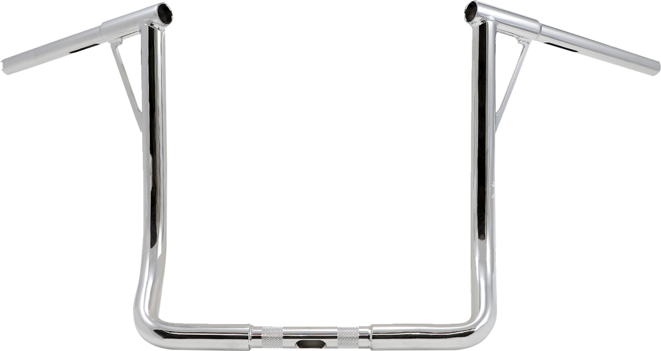 Burly Brand Louie Handlebar - Louie B - 16" - Chrome