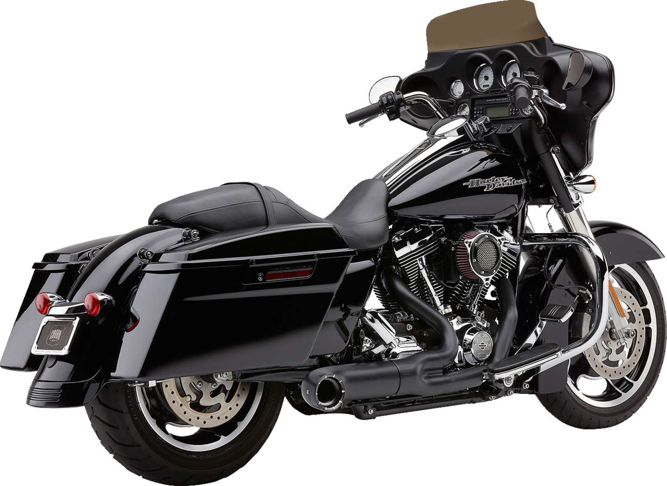 Cobra Turn Out 2-Into-1 Exhaust System - Black