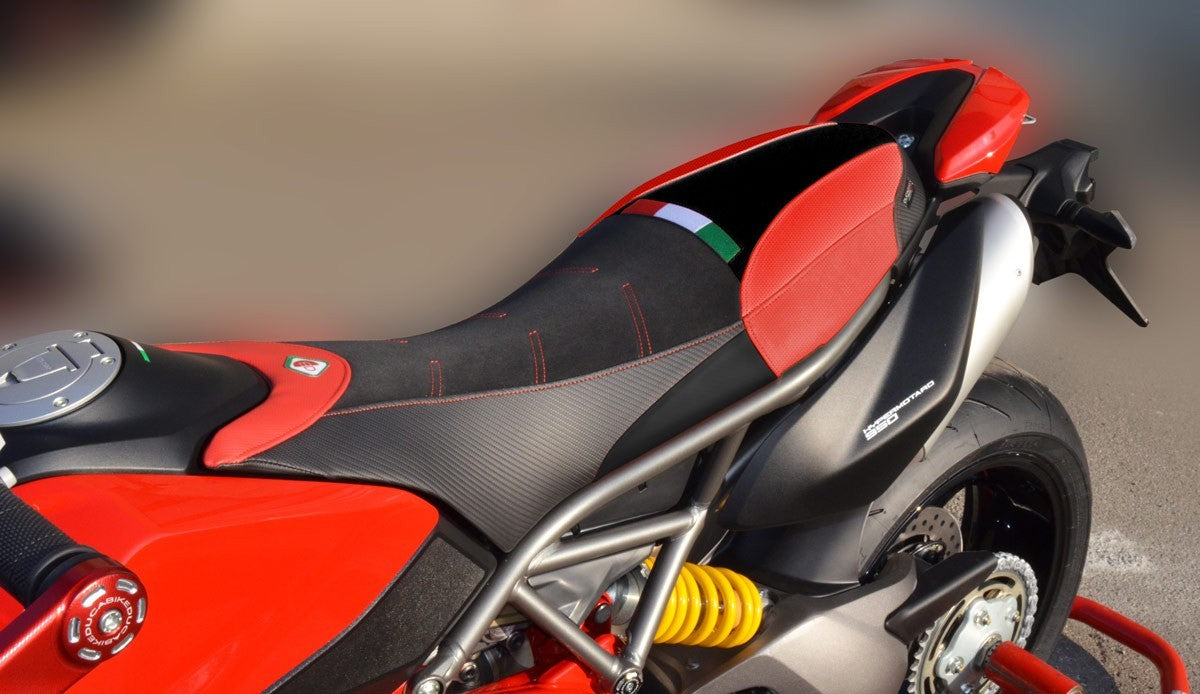 Ducabike DBK CSHMC02 Hypermotard 950 Comfort Seat Cover - RED-BLACK