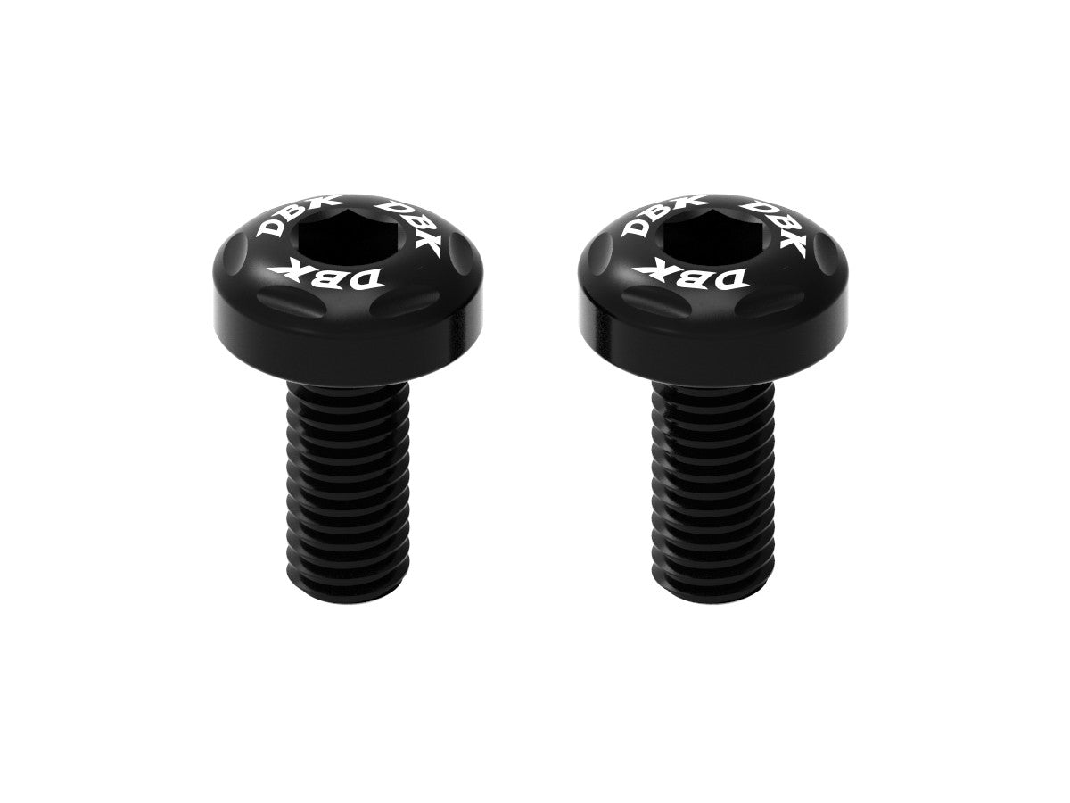 Ducabike DBK KVT44 Diavel V4 Right Heel Guard Screw Kit - BLACK