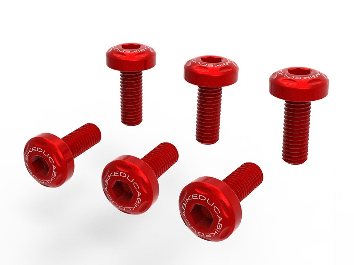Ducabike DBK KVT20 SFV2 Radiator Frame Screws Kit - RED