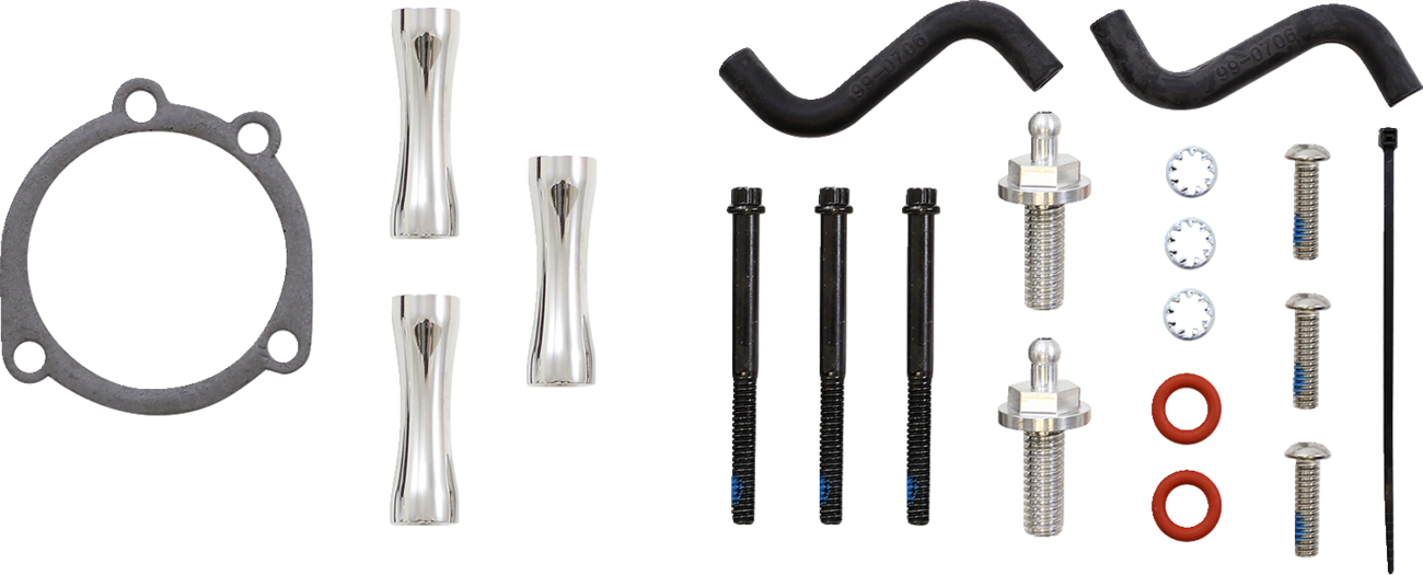 Cobra RPT Air Intake Kit - Black/Chrome