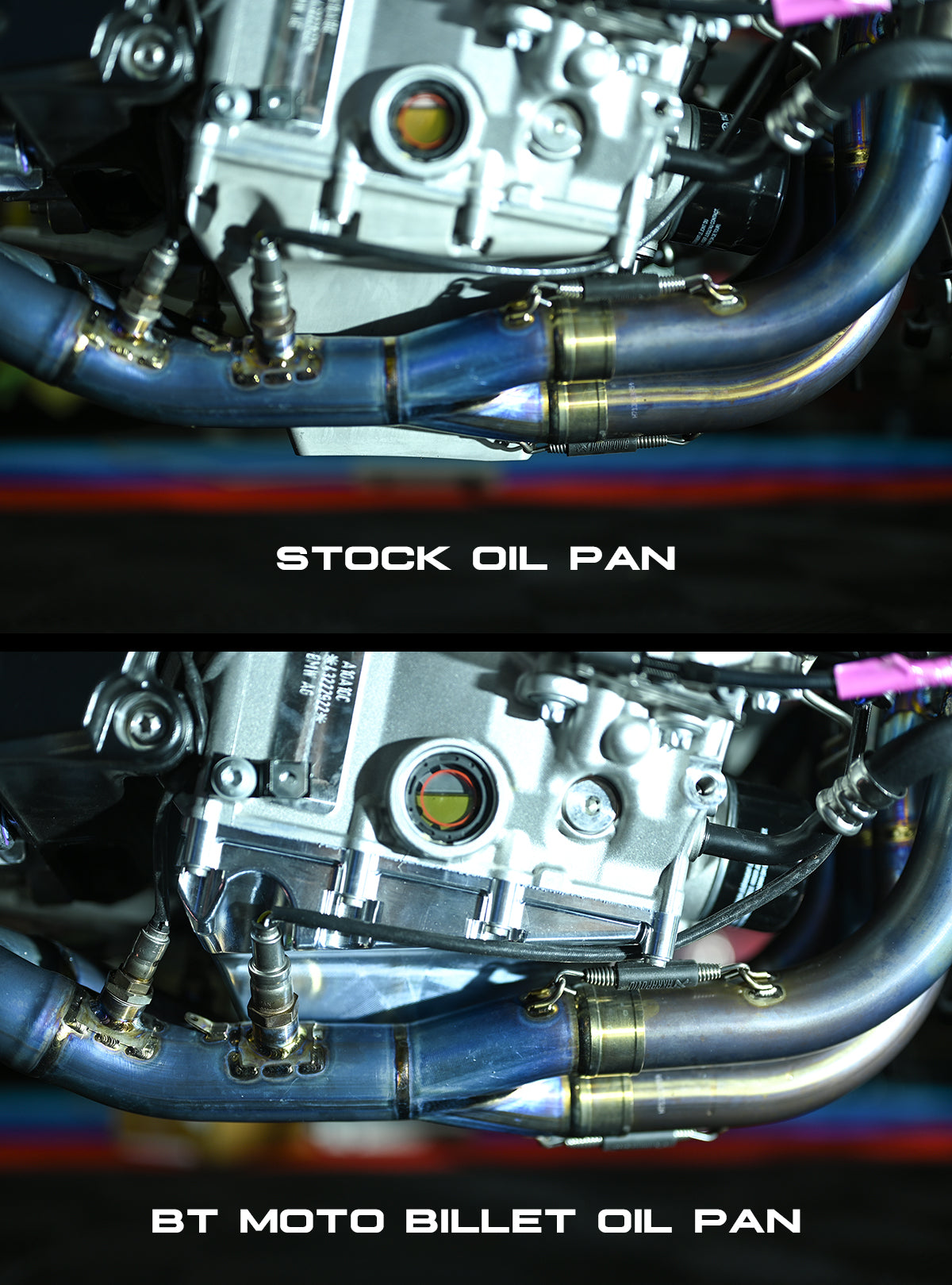 Stock VS BT Moto Pan