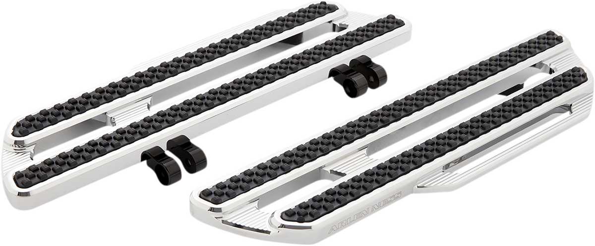 Arlen NESS Method Driver Floorboards - Extended - Chrome