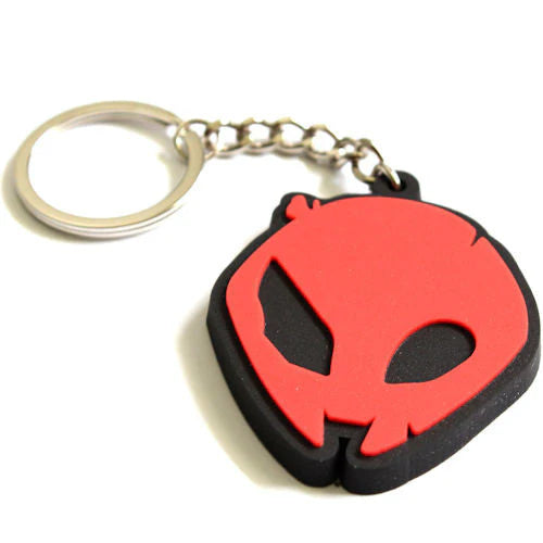 SBR S1000RR Alien Head Key Chain - Red / 15+