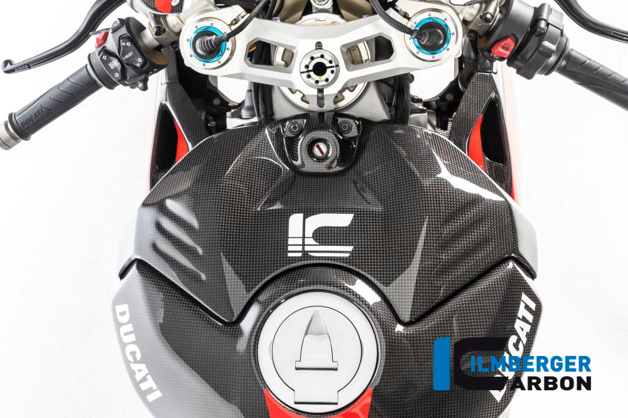 Ilmberger Carbon Upper Tank Cover Ducati Panigale V4 Racing