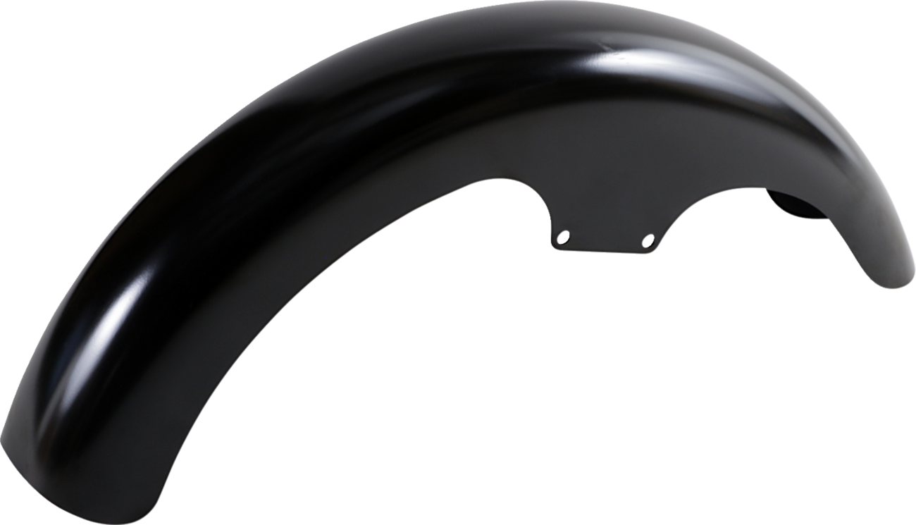 Klock Werks TFL Front Fender - Black - 19" - HD Dyna/FXR/Sportster