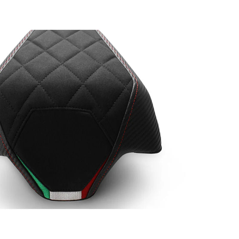 Luimoto Diamond Grezzo Seat Cover For Ducati Streetfighter V4 V4S