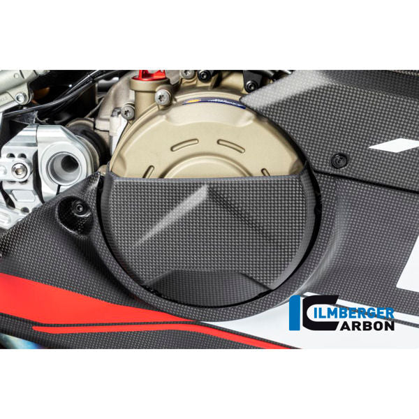 Ilmberger Carbon Fiber Clutch Cover For Ducati Panigale V4 V4S Speciale - Matt