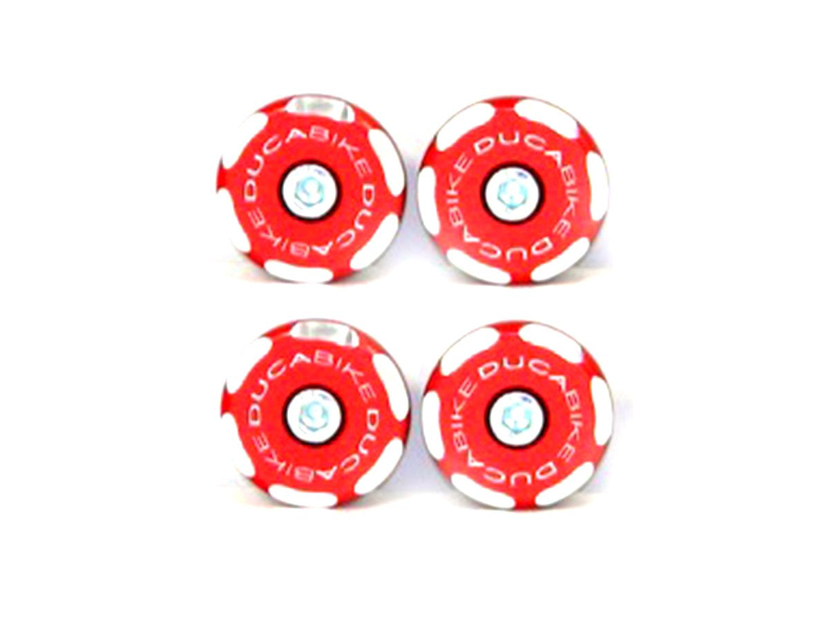 Ducabike DBK TTSCRA02 Kit Frame Plugs Scrambler - RED