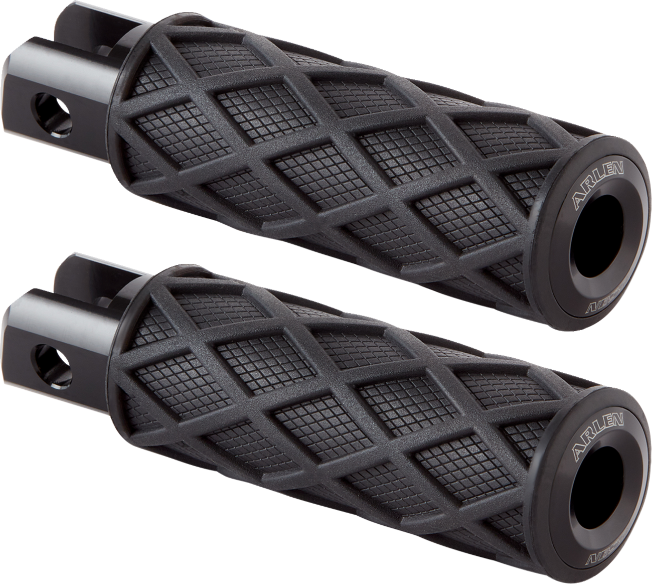 Arlen NESS Diamond Foot Pegs - Driver - Black