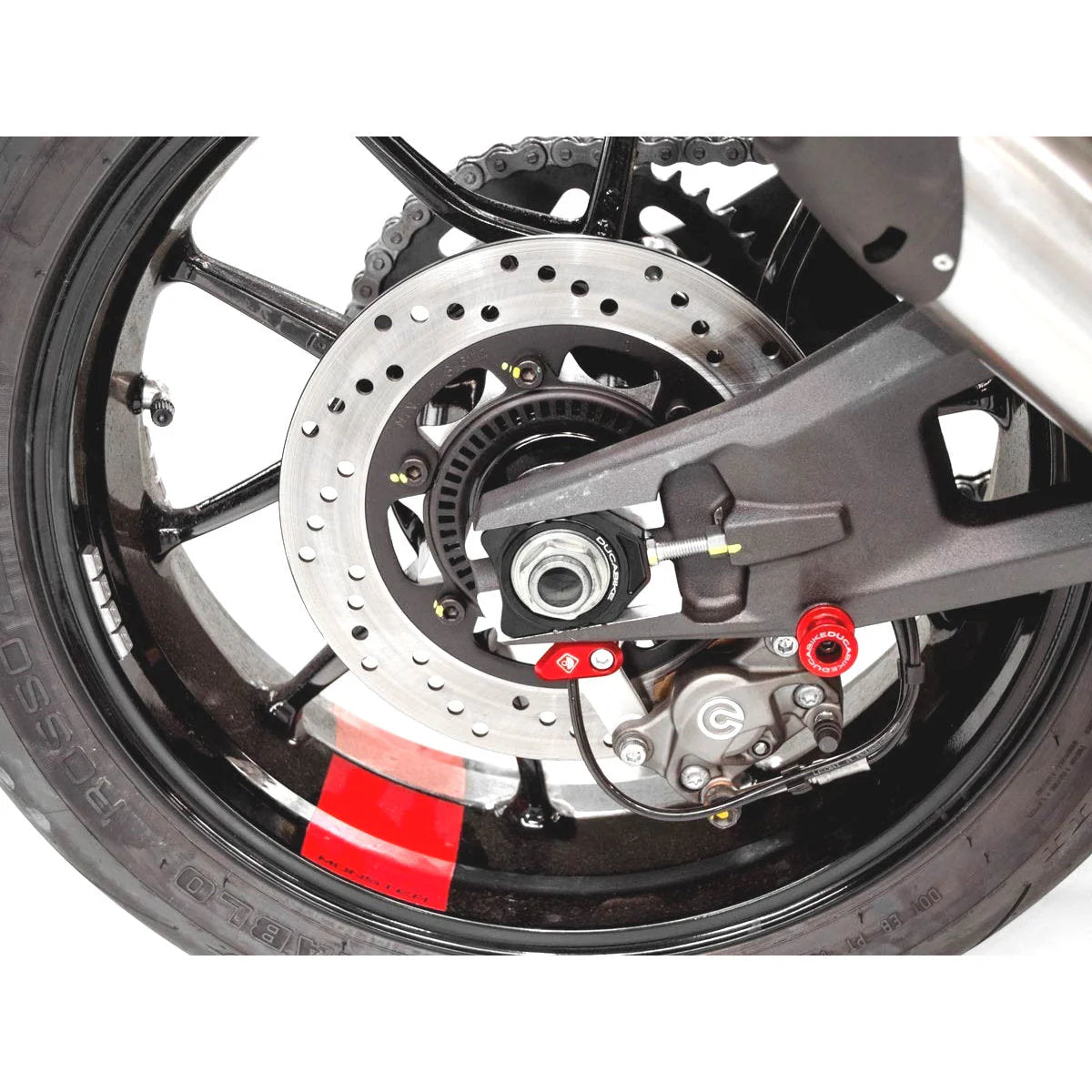 Ducabike DBK CNC Aluminum Chain Adjuster Blocks For Ducati Panigale V2 V2S