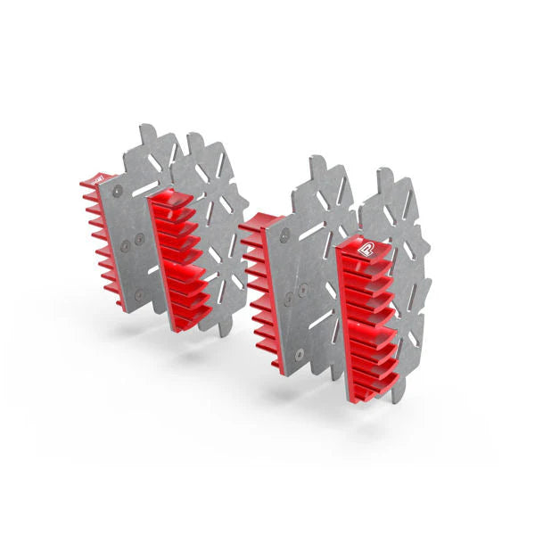 Ducabike DBK Brake Cooling Radiator Plates For Panigale 1199 1299 - Red