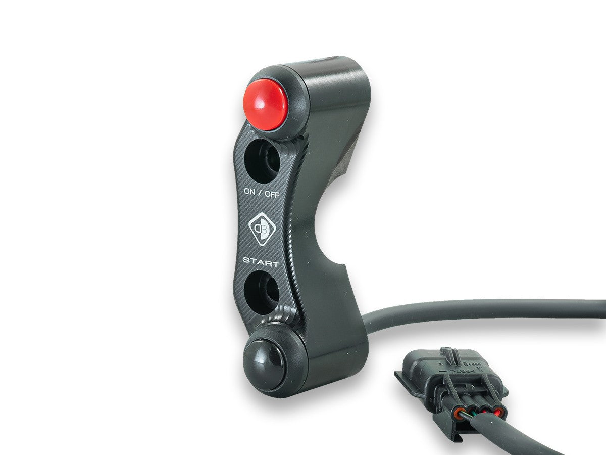 Ducabike DBK CPPI29 KTM Duke 990 Brake Pump Clamp With Integrated Push Button Panel
