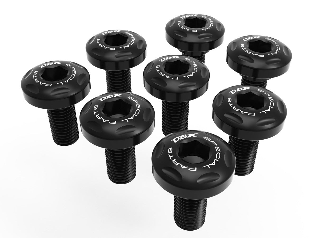 Ducabike DBK KVT66 BMW R1300GS Rear Side Panel Bolt Kit - BLACK