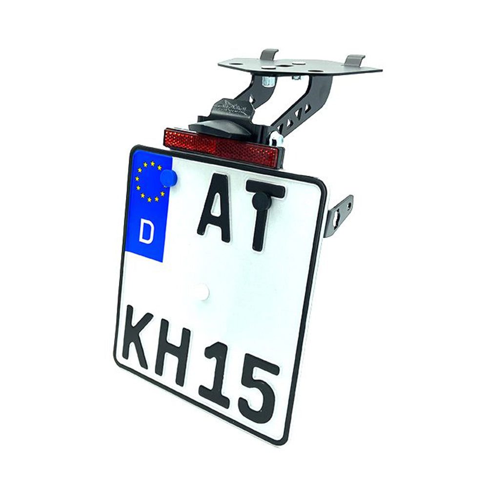License plate holder kit stainless steel
