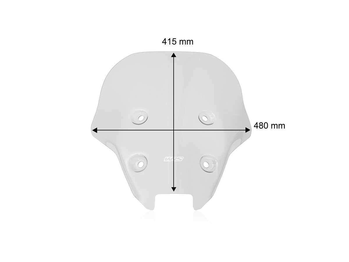 WRS Windscreen Touring With Radar Moto Guzzi Stelvio 2024-2026
