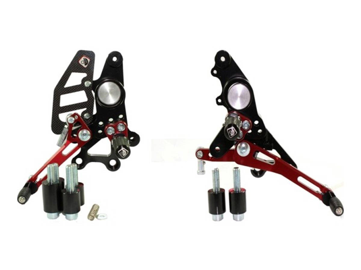 Ducabike DBK PRHM02 Pilot Rearset - BLACK-GOLD