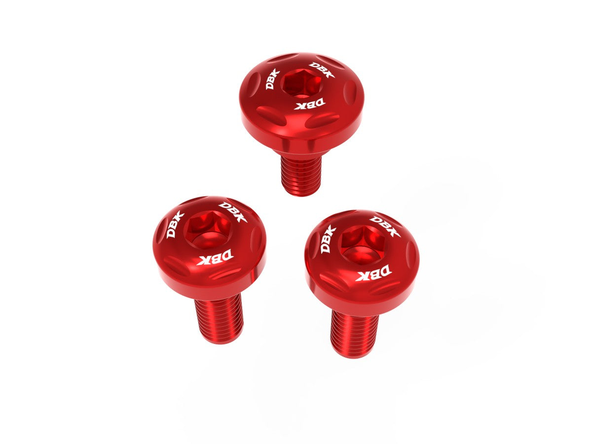 Ducabike DBK KVT101 Panigale V4 MY 2025 Low Right Side Tank Panel Screws Kit - Red