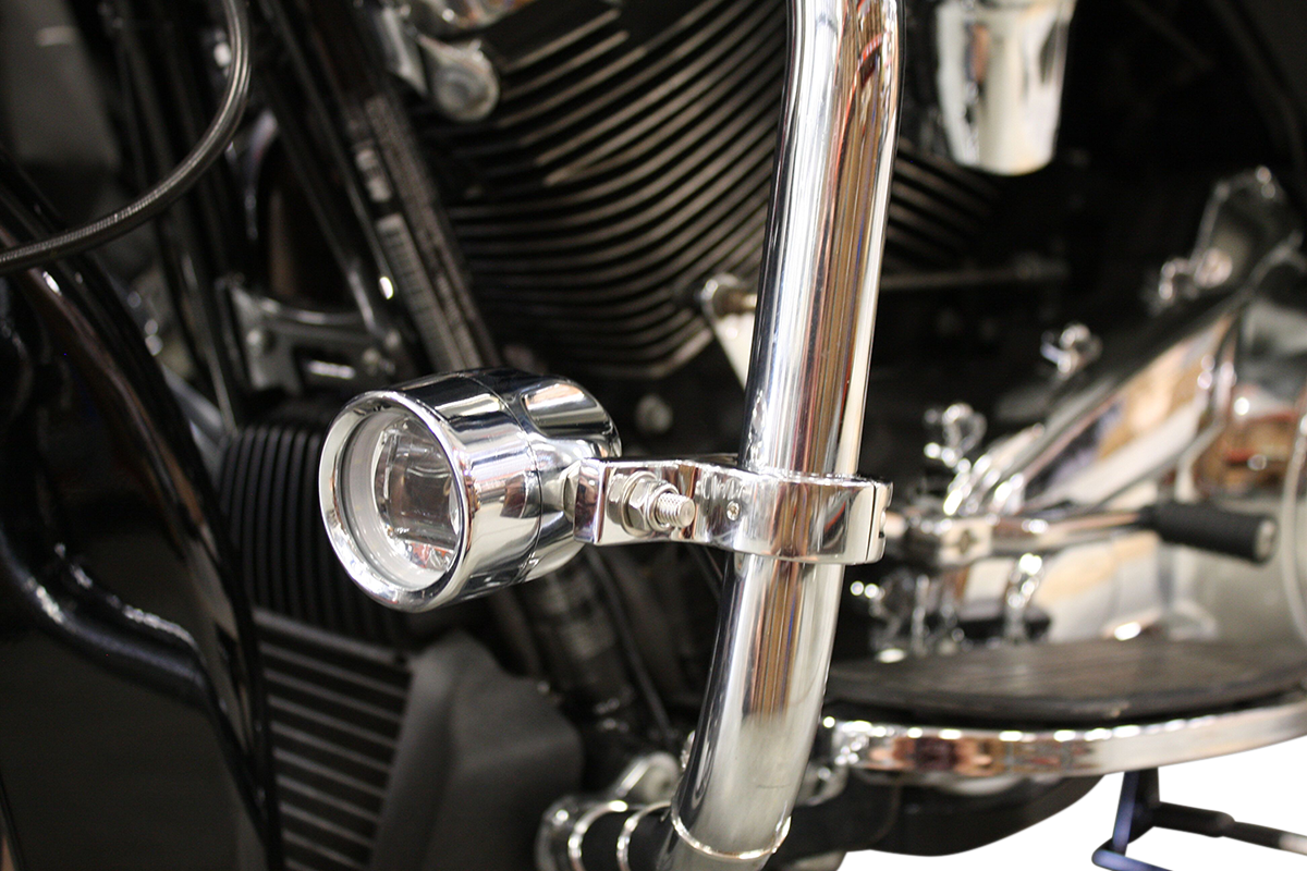 Custom Dynamics Fog Light - Chrome - Clear Lens