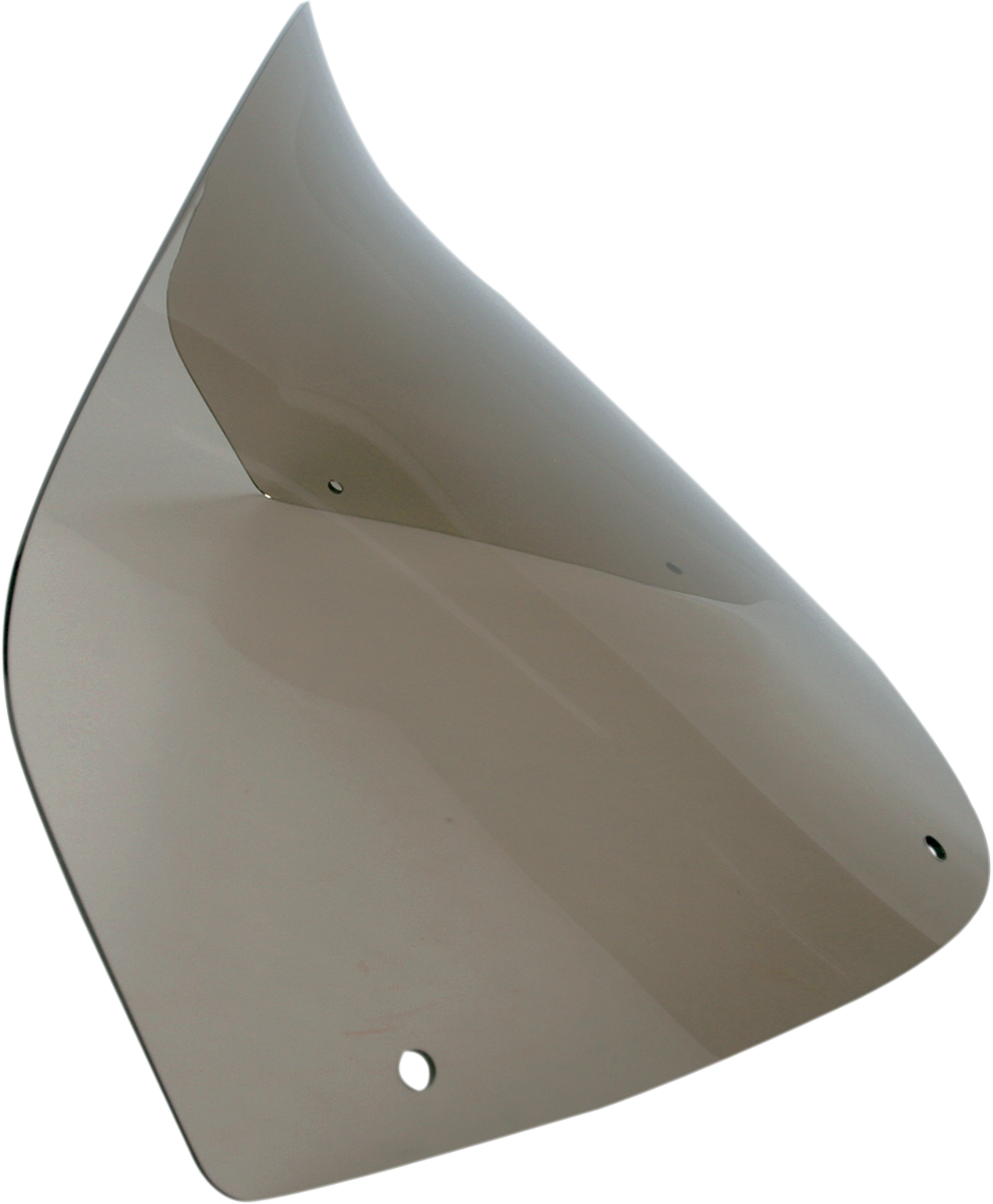 Wind Vest Windshield - 10" - Smoke - FLTR