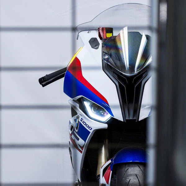 NRC Integrated LED Front Turn Signal Mirror Block Off Plates For S1000RR M1000RR