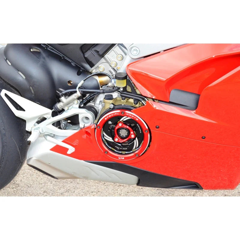 Ducabike DBK Clear Clutch Cover For Ducati Panigale V4 V4S Speciale