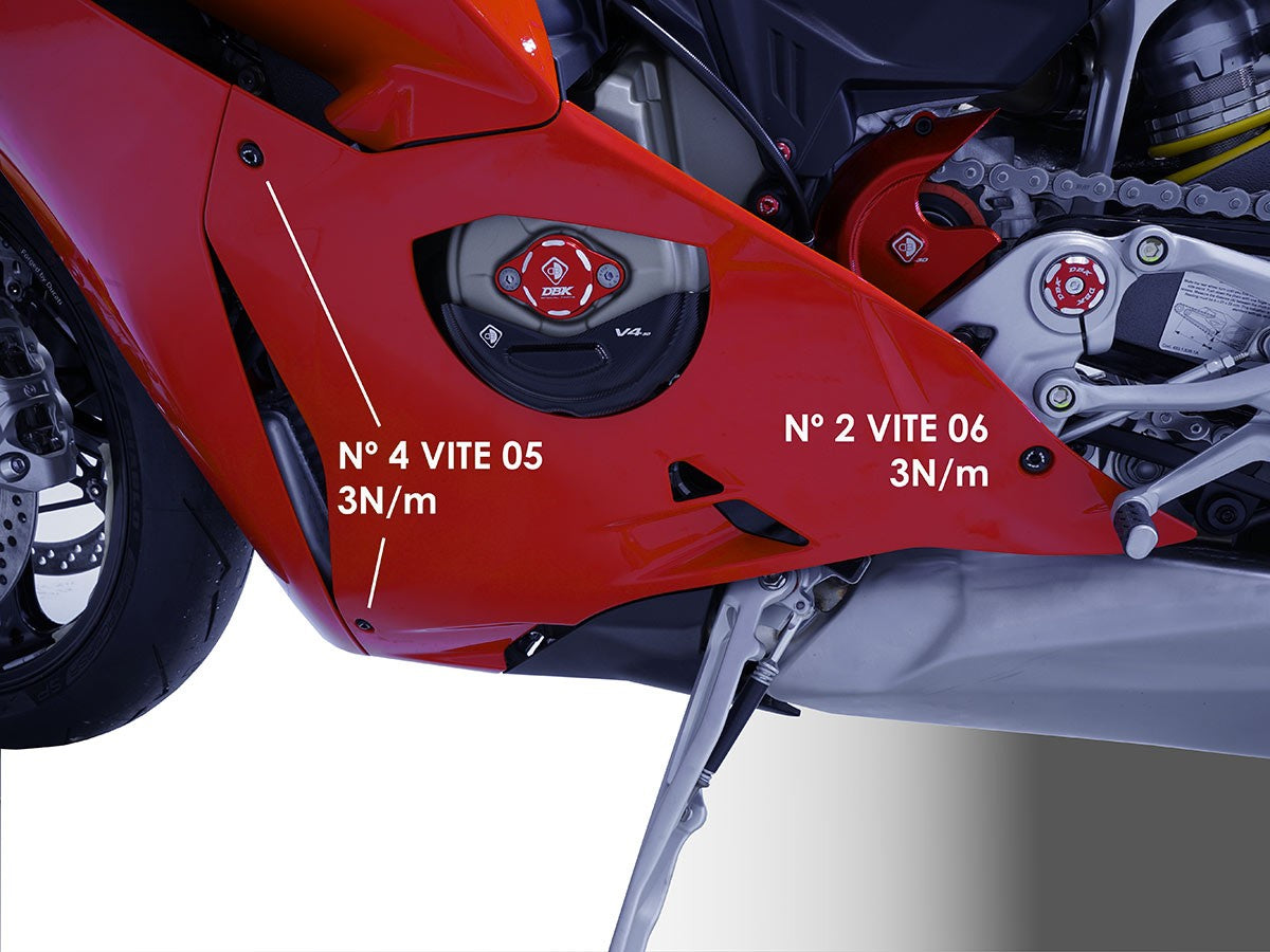Ducabike DBK KVT100 Panigale V4 MY 2025 Fairing Screws Kit