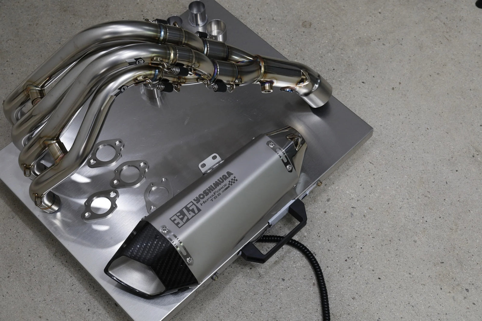 Yoshimura Zx-4rr 23-26 Race Stainless Full System Hepta Force TSS Satin Finish