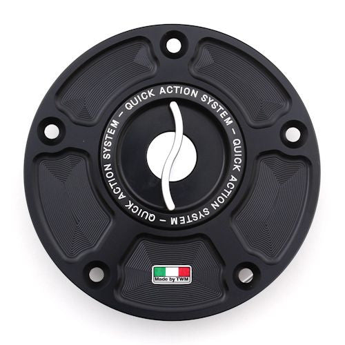 TWM Quick Action CNC Aluminum Gas Cap for Kawasaki - TKPR.03
