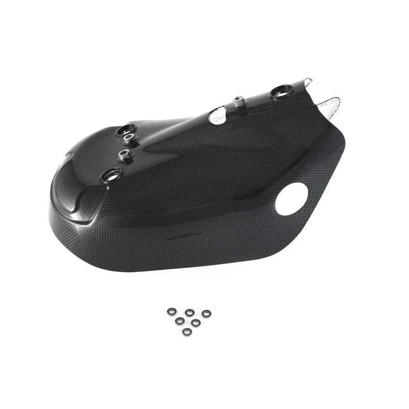 Fullsix Carbon Fiber Exhaust Heat Shield Cover For Ducati Panigale V2