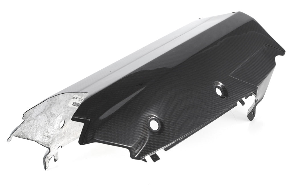 Fullsix Carbon BELLY PAN RACE R1M - After Market Exhaust Without CAT