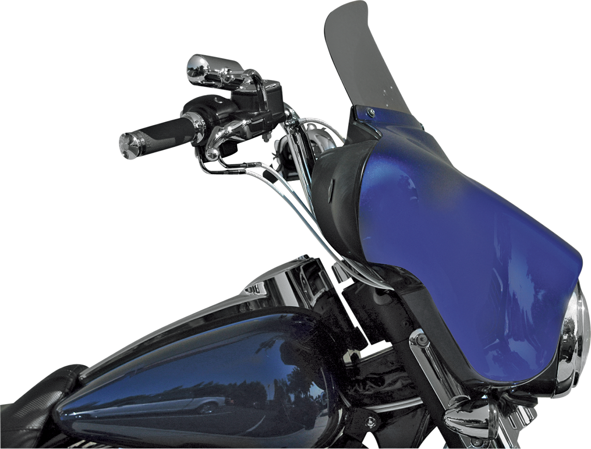 Wind Vest Windshield - 8" - Smoke - FLHT/X