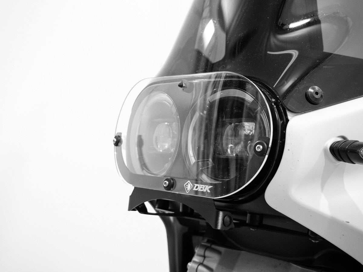 Ducabike DBK GPF02 DesertX Folding Plexi Headlight Protection
