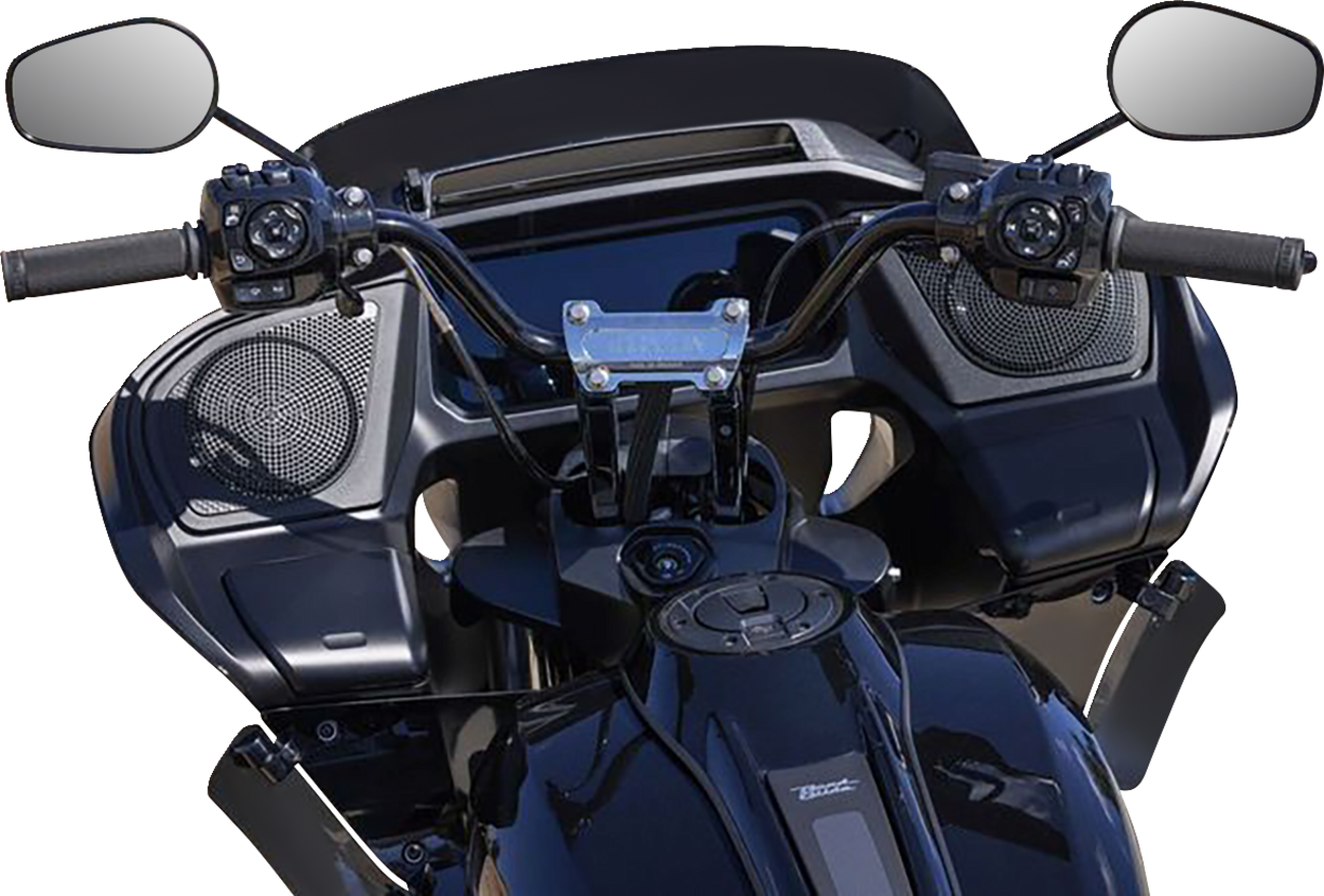 Thrashin Supply CO. 1" Handlebar - High Bend - Black