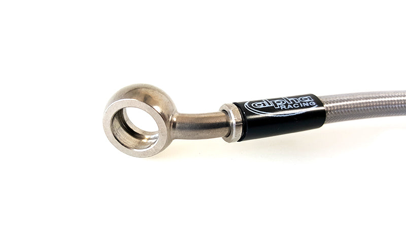 Rear brake line